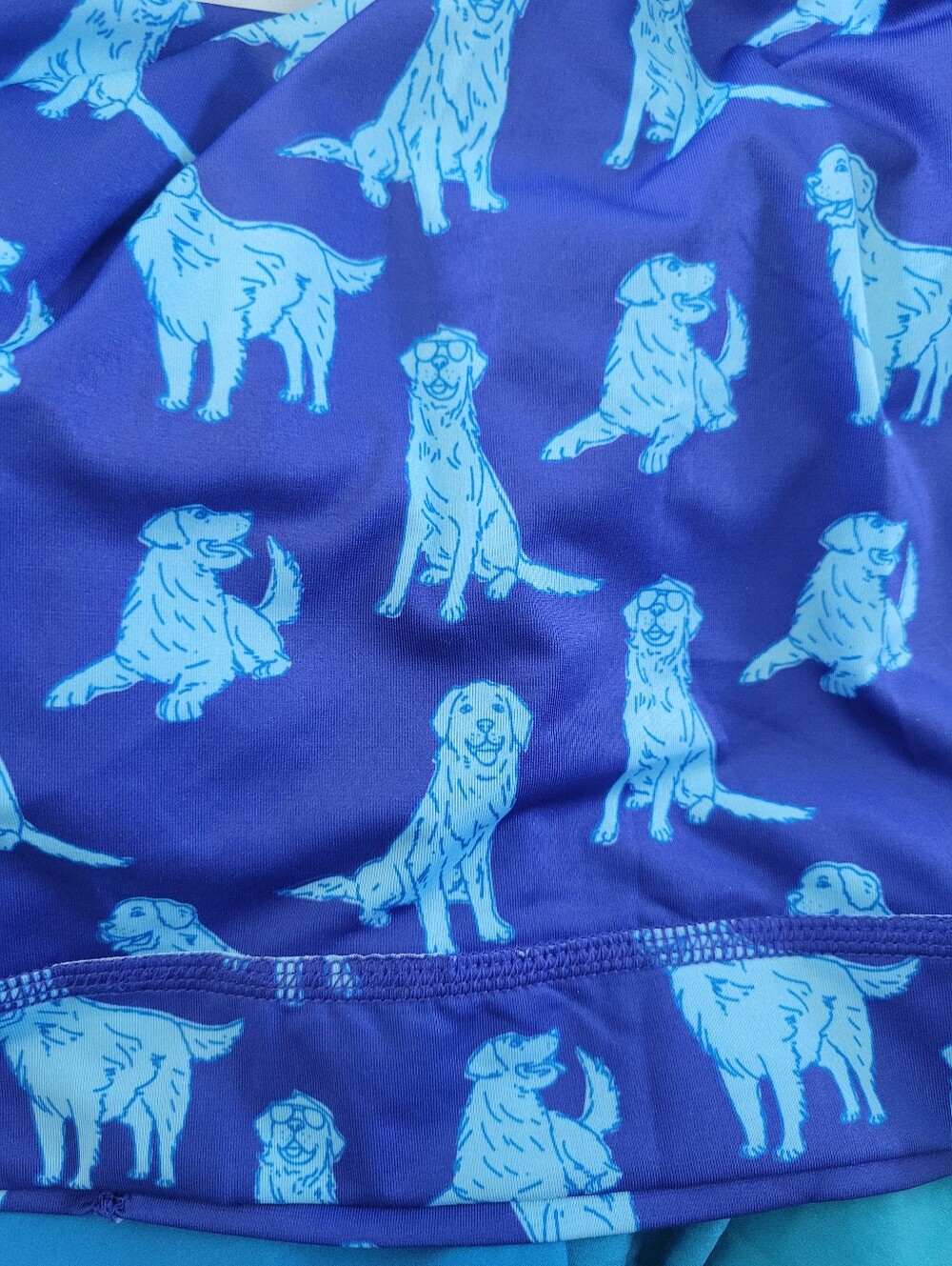 Chubbies The Good Boys Stretch Lined Performance Swim Short 7" Ombre Blue L - Picture 9 of 11